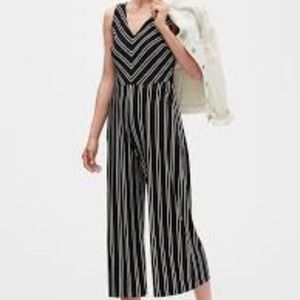 Banana Republic Striped Jumpsuit